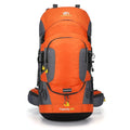 Mochila de gran capacidad de 60 litros con funda impermeable